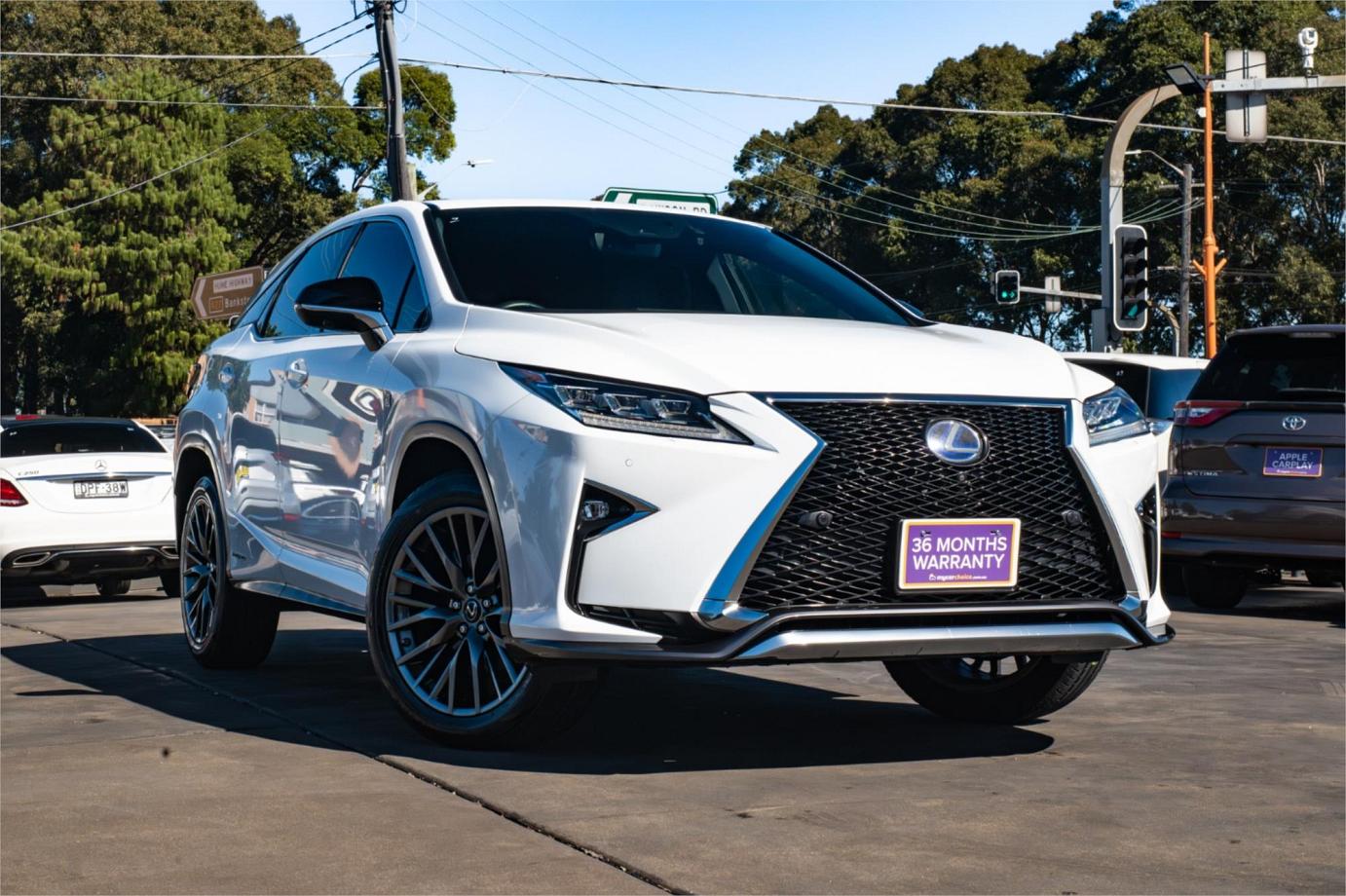 2017 Lexus Rx450h F-sport (hybrid)