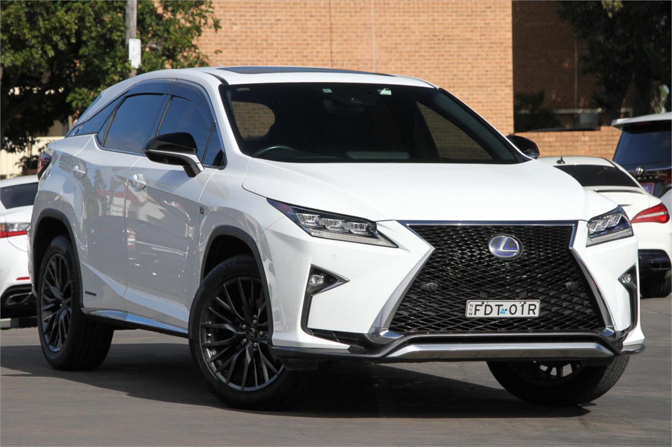 2016 Lexus Rx450h F-sport (hybrid)