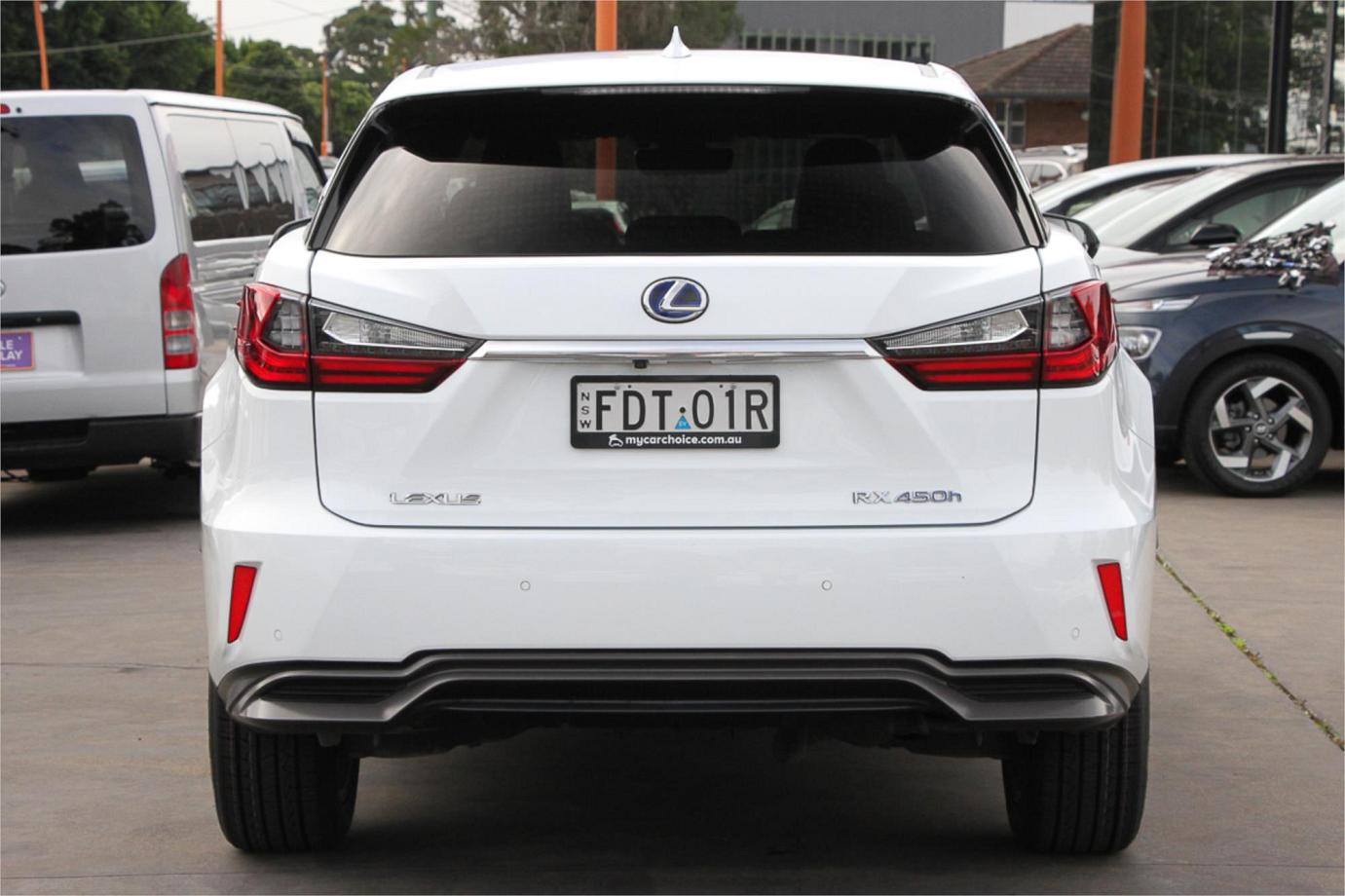 2016 Lexus Rx450h F-sport (hybrid) Exterior 22