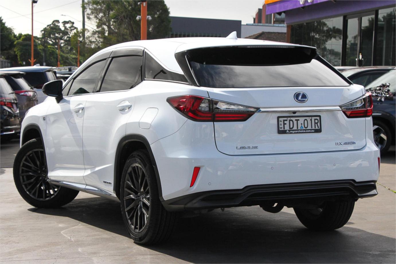 2016 Lexus Rx450h F-sport (hybrid) Exterior 23